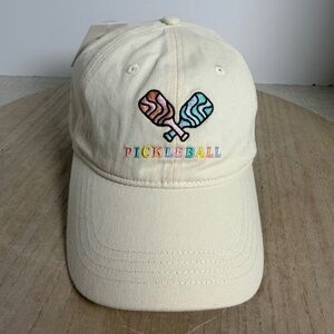 Frasier Sterling Sport Pickleball Hat Women's Adjustable Cream NWT